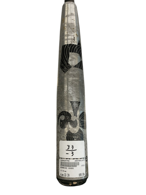 Vist Large View of Product Image Which is Used Demarini GOODS BB/SB High School -3 Bat 33"