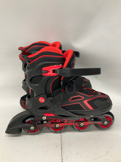 Used ZPM SPORTS ROLLERBLADES Junior Roller Quad Skates Black Adjustable 11836-S000028265
