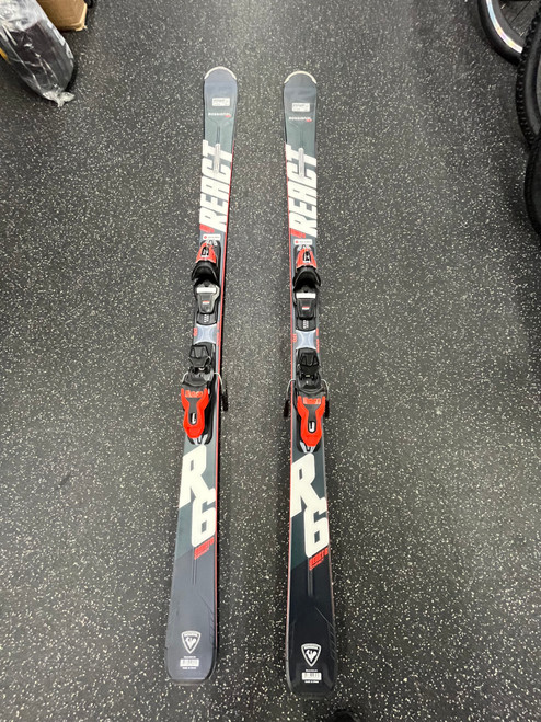Used Rossignol REACT 6 Mens DH Ski/Binding Navy Blue 170 cm 10589-S000415379