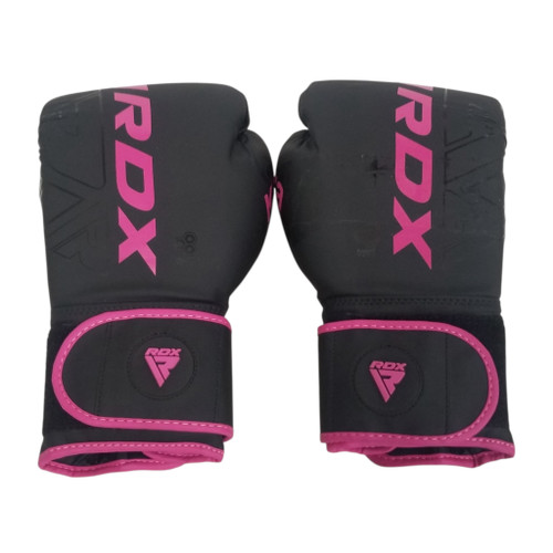 Vist Large View of Product Image Which is Used RDX Quadro Dome 3 Ladies Boxing Gloves Black LG