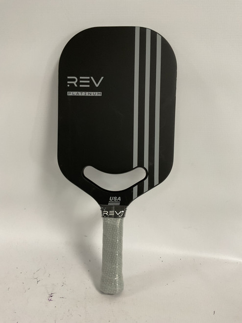Vist Large View of Product Image Which is Used V PLATINUM Pickleball Racquet Black