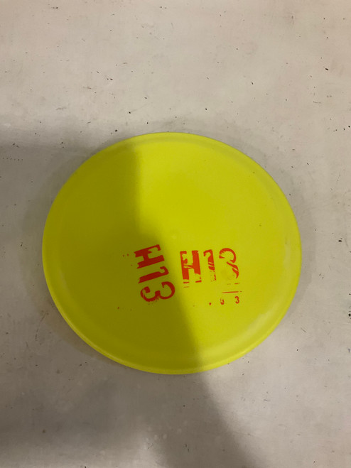 Used Gateway H13 Disc Golf Mid Range Yellow 11790-S000046545