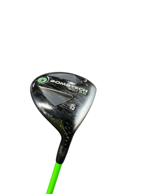 Used BOMBTECH GOLF 3.0 Mens Fairway Wood RH 3 Wood 11484-S000283537