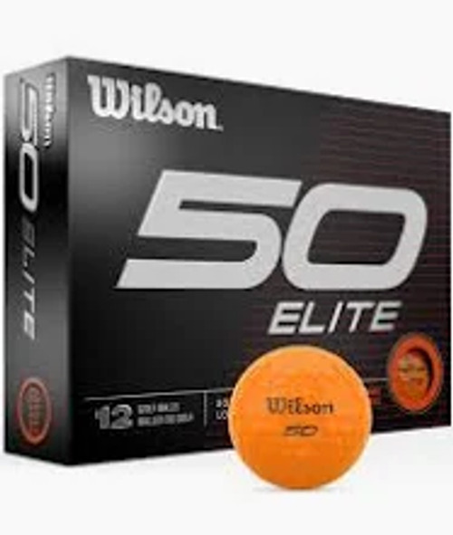 New WILSON 50 ELITE ORG 12 PK 11884-WILWG2007303