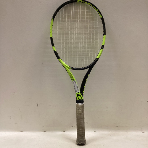 Used Babolat PURE AERO Adult Tennis Racquet Yellow 4 3/8" 11725-S000488404