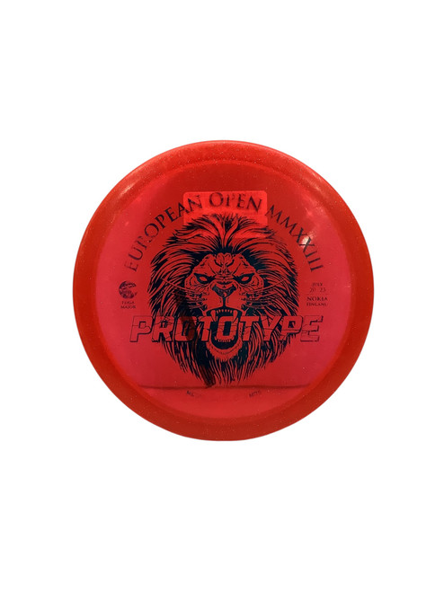 Used Discmania EURO OPEN PROTO MD5 Disc Golf Mid Range Red 11347-S000250835
