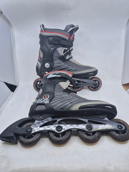 Used K2 MOTO Senior Rec Fitness Skates Black Senior 12 10589-S000415427