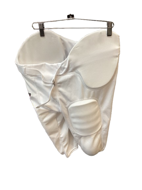 Used Under Armour Youth FB Integrated Pants White XL 11853-S000122988