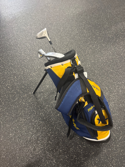 Used Top Flite JUNIOR SET Jr Package Set RH Navy Blue 4 Piece 11726-S000283376