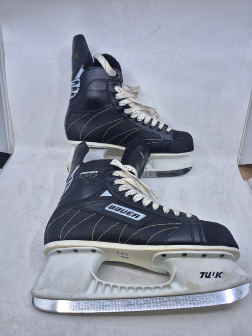 Used Bauer 100 IMPACT PRO Senior Hockey Skate Senior 10 10589-S000415444