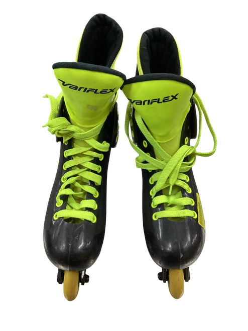 Used VARIFLEX Senior Aggressive Skates Black Senior 10 11613-S000163401