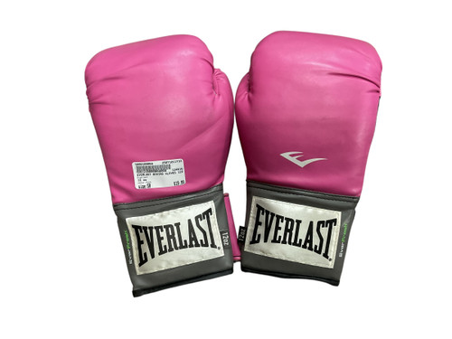 USED Everlast Boxing Gloves Pink Senior 12oz