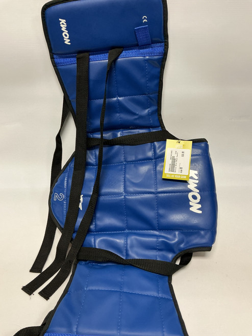 Vist Large View of Product Image Which is Used Martial Arts Chest Guard Royal Blue MD
