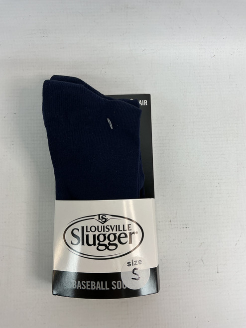 Vist Large View of Product Image Which is Used Louisville Slugger BASEBALL SOCKS Other Clothing Navy Blue MD