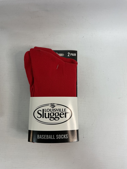 Vist Large View of Product Image Which is Used Louisville Slugger BASEBALL SOCKS Other Clothing Red MD