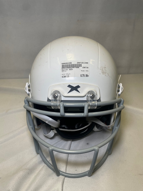 Vist Large View of Product Image Which is Used Xenith X2E+ FB Helmet White LG 11490-S000263390