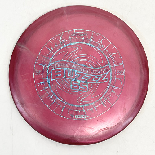 Used Discraft BUZZZ SS Disc Golf Mid Range Maroon 11805-S000063544