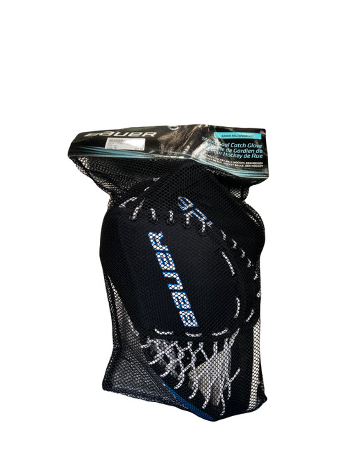 Used Bauer STREET Street Goalie Catcher Jr Black MD 11885-S000185547