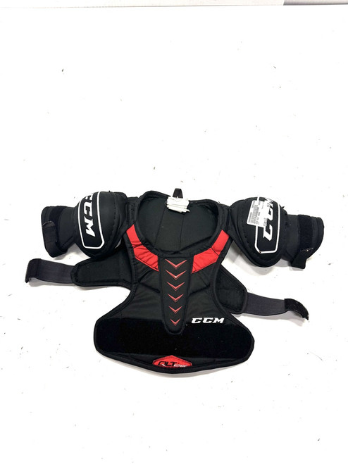 Used CCM QLT EDGE Youth Shoulder Pads LG 11860-S000294009