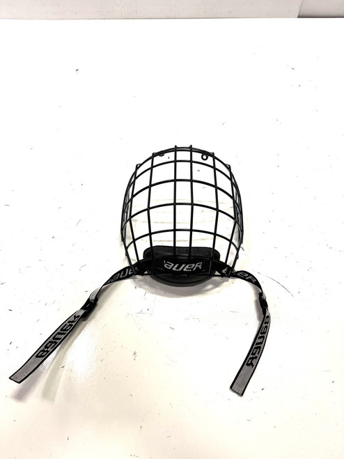 Vist Large View of Product Image Which is Used Bauer Hockey Wire Mask Black LG 11860-S000294023