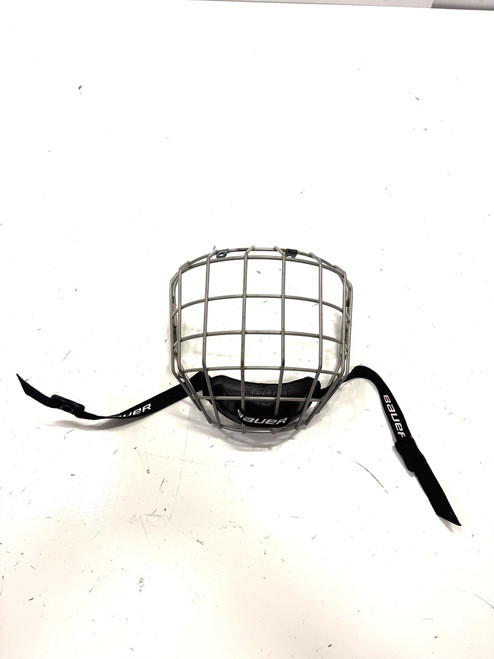 Vist Large View of Product Image Which is Used Bauer Hockey Wire Mask Grey MD 11860-S000294024