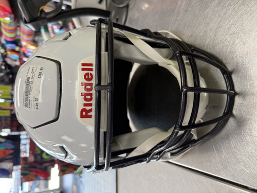 Used Riddell SPEEDFLEX YOUTH FB Helmet White SM 11849-S000029404