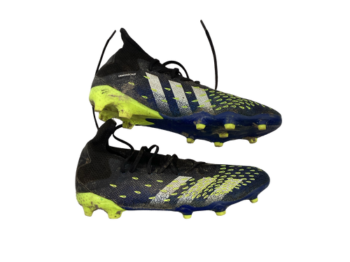 Used Adidas PREDATOR Soccer Cleats Navy Blue Senior 10.5 11613-S000163462
