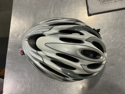 Vist Large View of Product Image Which is Used UMAR 357 BIKE HELMET Bike Helmet White MD 11614-S000216868