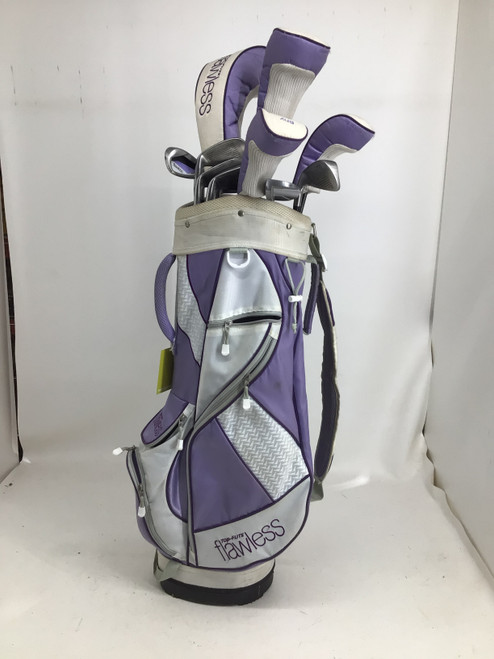 Used Top Flite FLAWLESS 12PC LADIES PACKAGE SET Womens Package Set RH Purple 12 Piece 11752-S000067156