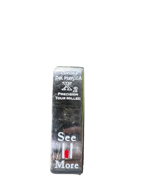 Used SeeMore SEEMORE X2 PRECISION TOUR MILLED RH Mens Putter RH 11843-S000015977