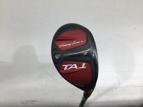 Used Tommy Armour TA1 22 DEG 4 HYBRID S FLEX Mens Hybrid Club RH 4 Hybrid 11752-S000067168