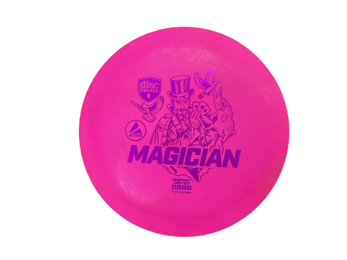 Used Discmania ACTIVE MAGICIAN Disc Golf Driver Pink 11613-S000163484
