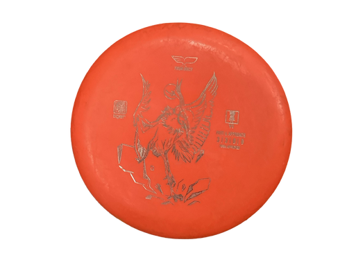 Used YIKUN YI Disc Golf Putter Orange 11613-S000163485