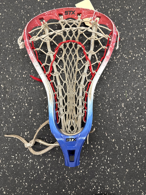 Used STX FORTRESS 300 Womens Lacrosse Head White/Red/Navy 11162-S000431717
