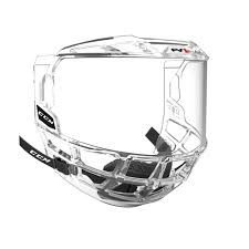 Vist Large View of Product Image Which is New CCM FV1 Hockey Full Visor Junior