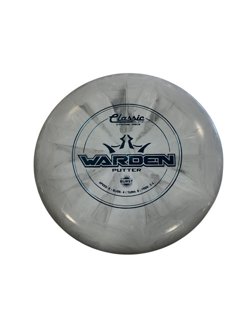 Used Dynamic Discs WARDEN BURST Disc Golf Putter Grey 11884-S000048505
