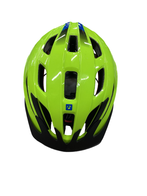 Used Bontrager SOLSTICE Bike Helmet Neon Green One Size 11613-S000163495