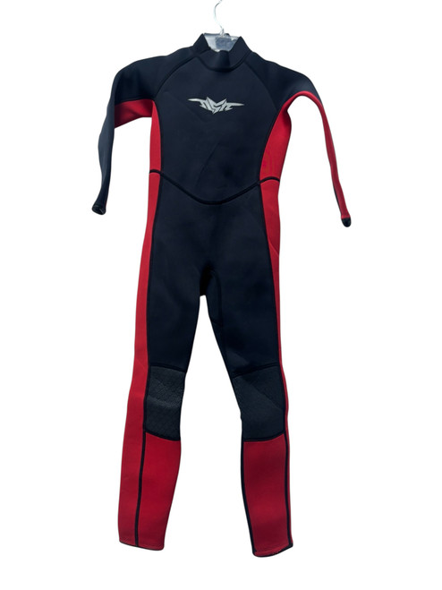 Used SEA SKIN Junior Full Suit / Wetsuit Red JR 10 11731-S000143100