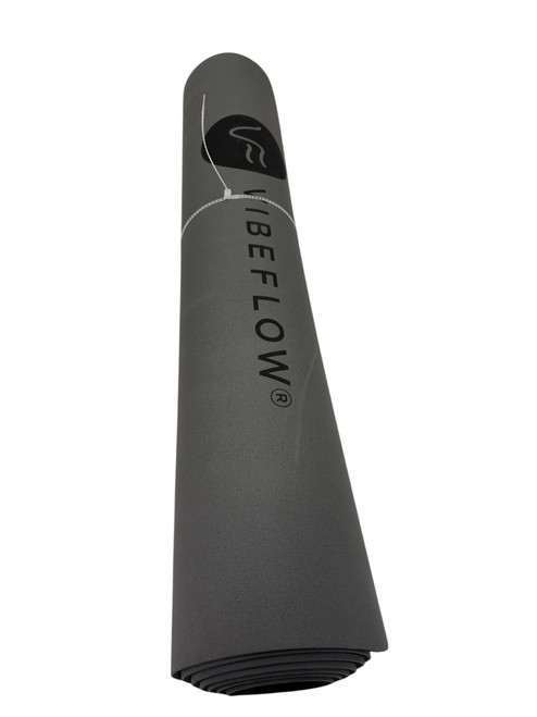 Vist Large View of Product Image Which is New Vibeflow Yoga Mat Grey 72" x 25"