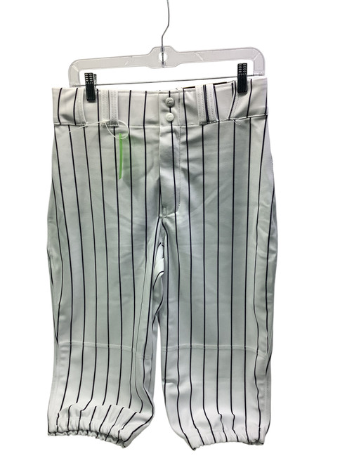 Vist Large View of Product Image Which is Used Champro WHITE STRIPED SOFTBALL PANTS BB/SB Pant Womens White MD
