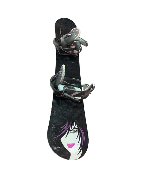 Used Burton AURORA Womens Board/Bindings Purple 150 cm 11724-S000214732