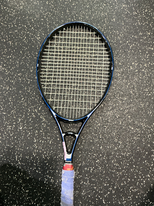 Vist Large View of Product Image Which is Used Wilson STING Adult Tennis Racquet Black Unknown