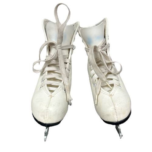 Vist Large View of Product Image Which is Used CANADIAN ROYALE Girls Figure Skates White Youth 13.0 11218-S000406277