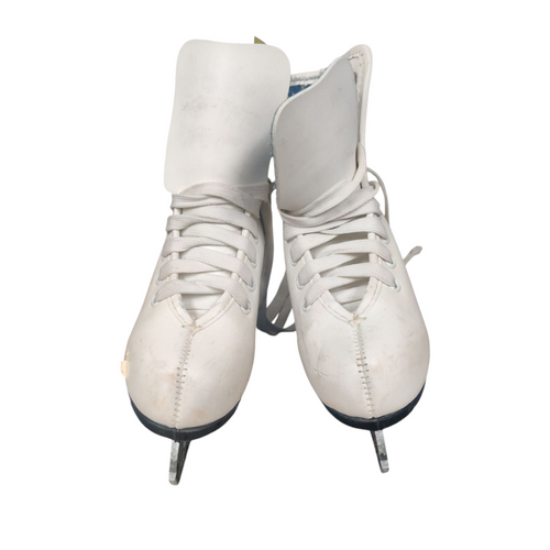 Vist Large View of Product Image Which is Used CANADIAN ROYALE Girls Figure Skate White Youth 12.0 11218-S000406276