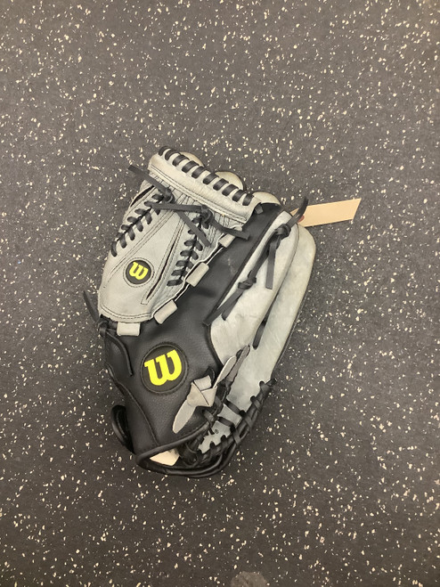 Vist Large View of Product Image Which is Used Easton TSX125 BB/SB Glove RH Throw Black 12 1/2" 11162-S000431736