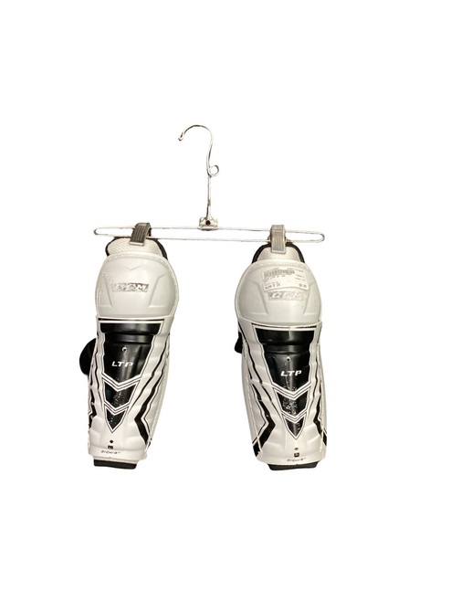 Used CCM LTP Youth Shin Guards White 8" 11649-S000147037