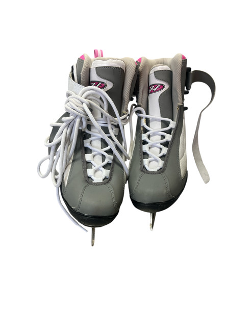 Used Hespeler ICE SKATE Womens Softboot Skate Grey Senior 8 11732-S000355199