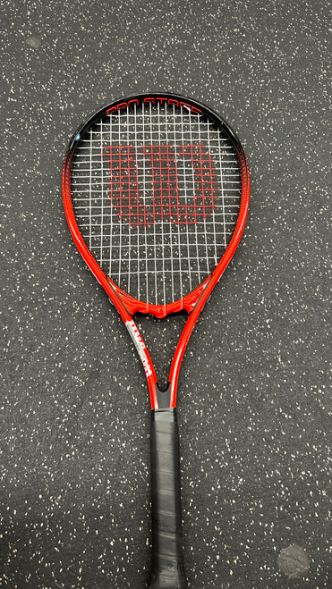 Used Wilson PRO STAFF 110 PRECISION XL Adult Tennis Racquet Orange 4 3/8" 11162-S000431771