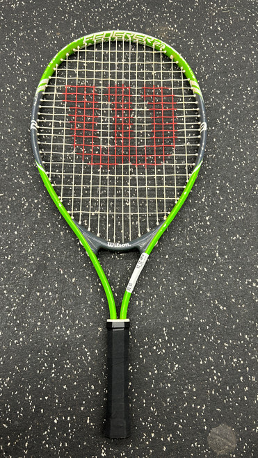 Vist Large View of Product Image Which is Used Wilson FEDERER 23 Junior Tennis Racquet Green 23" 11162-S000431773