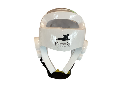 Used Martial Arts Head Gear White